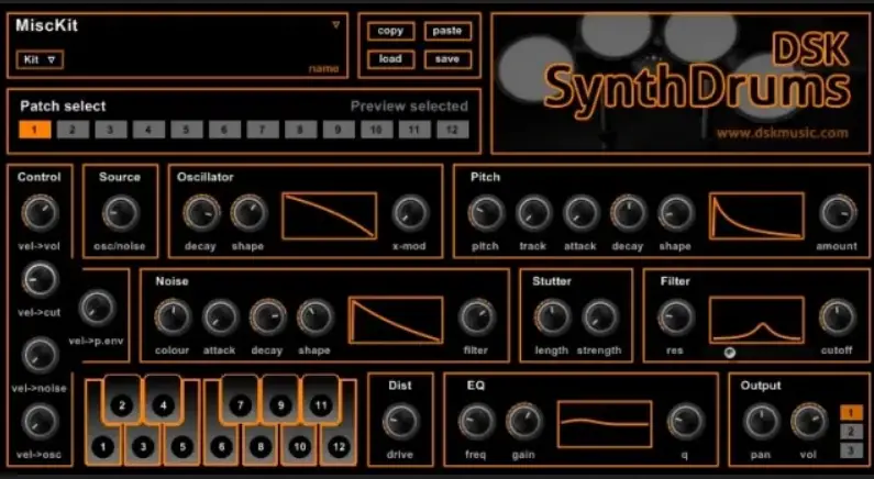 DSK SynthDrums