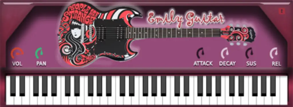 Cute Emily Guitar