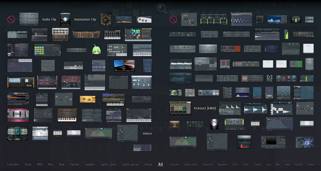 FL Studio Stock Plugins