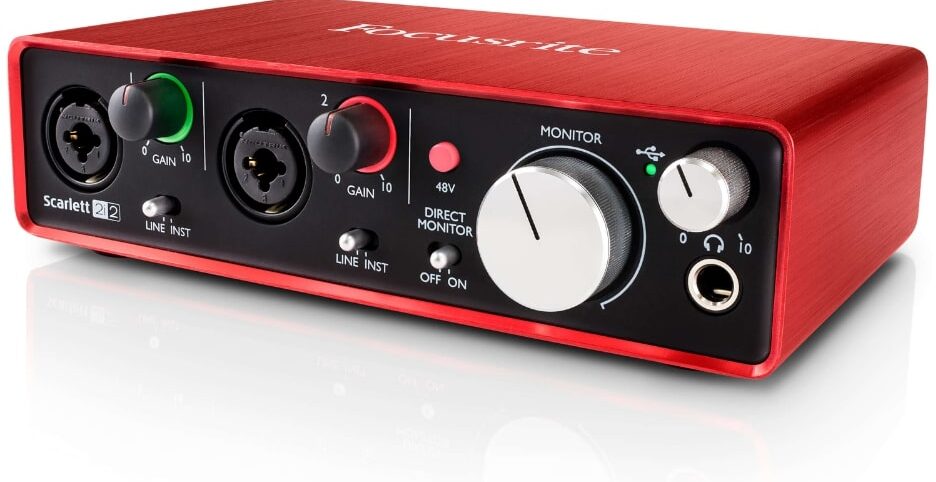 Cheap Audio Interface - The Scarlett Range