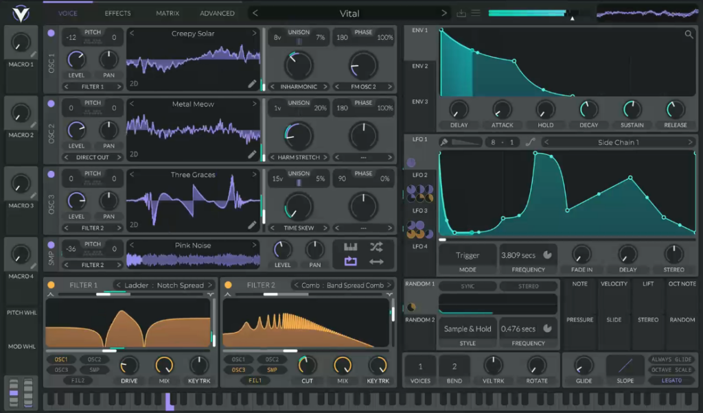 Vital Free Bass VST